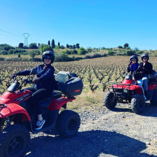 Visite d'un Vignoble en Quad avec Dégustation de Vin (Baixas, Pyrénées-Orientales - 66)
