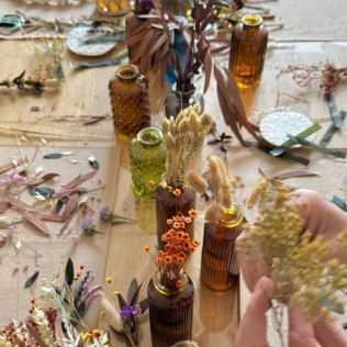 Atelier Couronne de Fleurs à Lille (Templemars, Nord - 59)