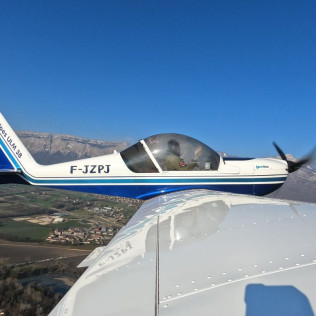 Baptême de l'air en ULM dans les Alpes (Le Versoud, Isère - 38)