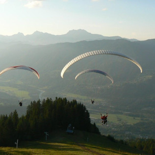 Vol en Parapente (Samoëns, Haute-Savoie - 74) 