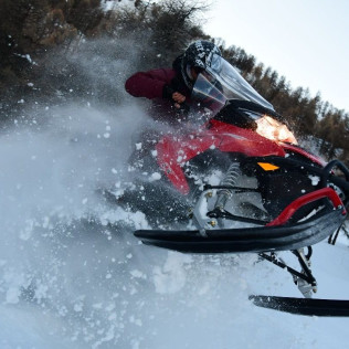 Randonnée en Motoneige Biplace (Risoul, Hautes-Alpes- 05)