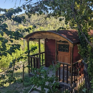 Séjour Insolite : 2 Nuits dans une Roulotte à La Mauvaise Herbe (Barjols, Var - 83)