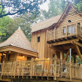 Séjour de 2 nuits en Ecolodge avec Bain Nordique Privatif au Jardin Zen du Quistillic (Guerlédan, Côtes-d'Armor - 22)