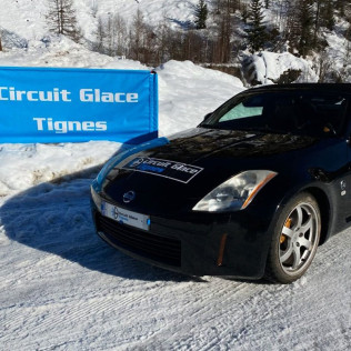 Pilotage sur Glace - Pack 3 Séries de 5 Tours Twingo, Evo X et Nissan 350Z (Tignes, Savoie - 73)