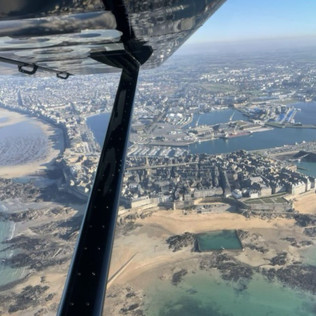 Vol d'Initiation au Pilotage en ULM (Saint-Malo/Dinard, Côte d'Emeraude et Baie du Mont Saint Michel, Ille-et-Vilaine - 35)